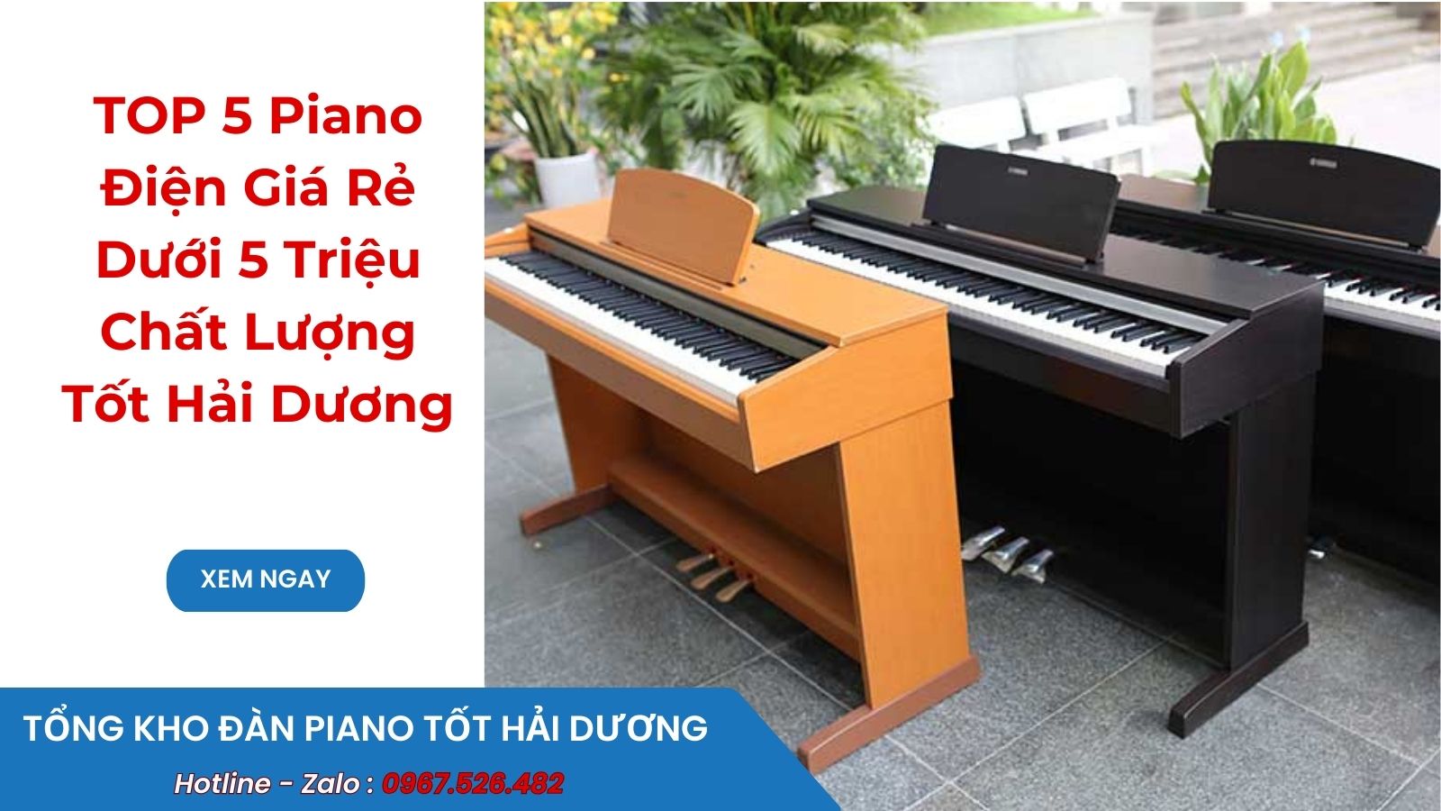 TOP 5 Piano Điện Giá Rẻ Dưới 5 Triệu Chất Lượng Tốt Hải Dương
