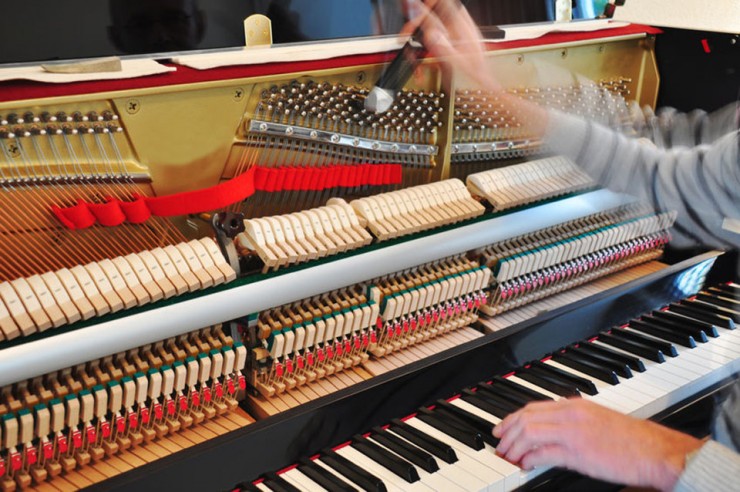 lên dây đàn piano cơ hải phòng