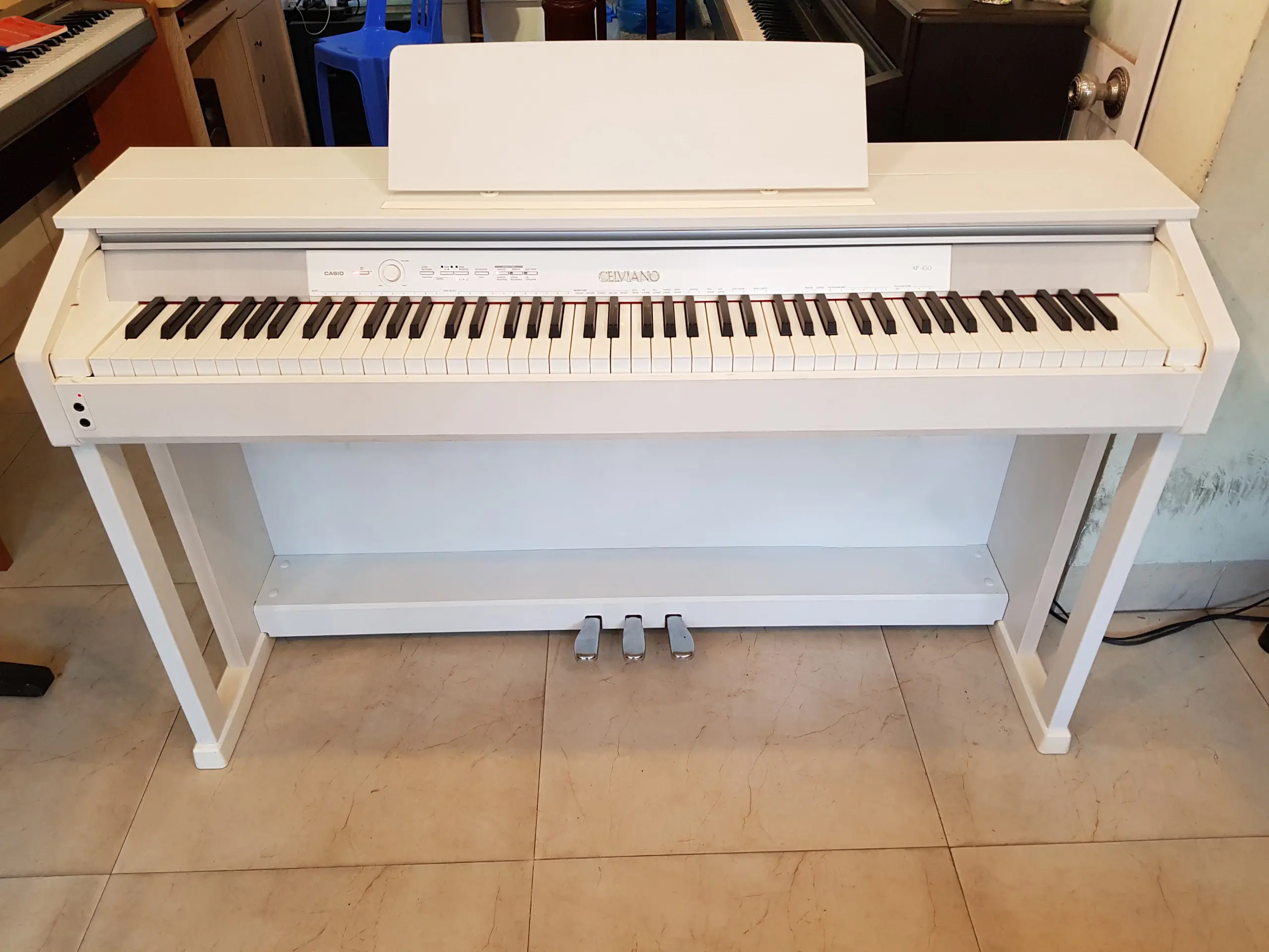 dan piano dien casio ap450 gia re hai phong